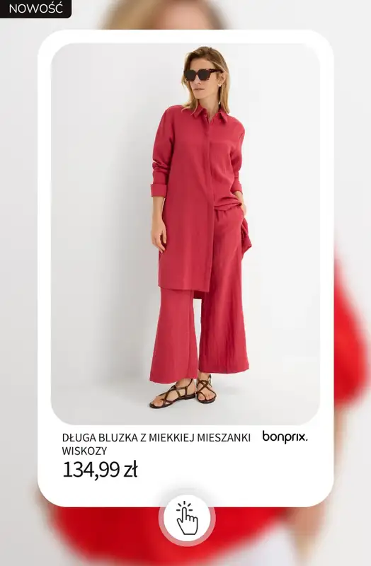 bonprix - gazetka promocyjna Odcienie czerwieni od piątku 03.04 do poniedziałku 13.04 - strona 5