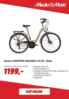 Media Markt - gazetka promocyjna Do -50% na wybrane rowery i hulajnogi od piątku 03.04 do poniedziałku 13.04 - strona 5