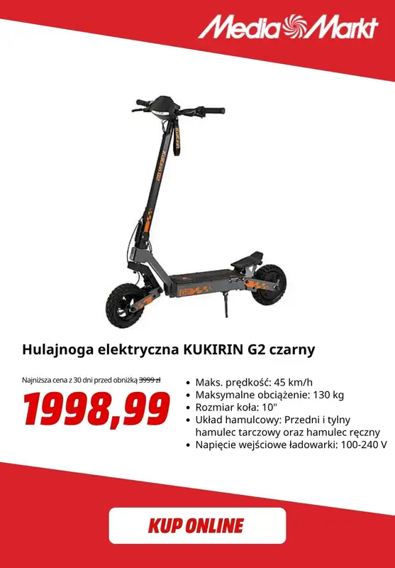 Media Markt - gazetka promocyjna Do -50% na wybrane rowery i hulajnogi od piątku 03.04 do poniedziałku 13.04 - strona 6