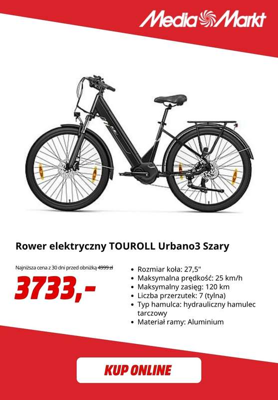 Media Markt - gazetka promocyjna Do -50% na wybrane rowery i hulajnogi od piątku 03.04 do poniedziałku 13.04 - strona 9