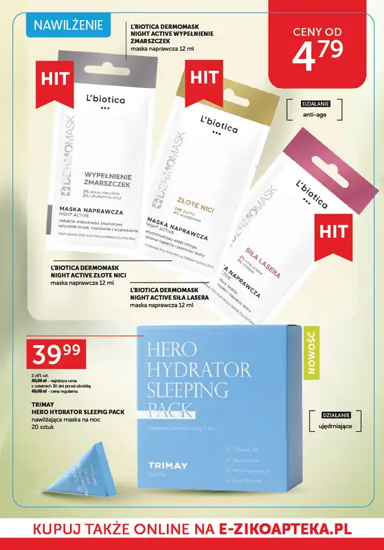 Ziko Dermo - gazetka promocyjna Gazetka Wiosenne hity cenowe od czwartku 09.04 do środy 22.04 - strona 16