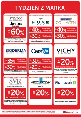 Ziko Dermo - gazetka promocyjna Gazetka Wiosenne hity cenowe od czwartku 09.04 do środy 22.04 - strona 23