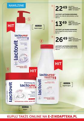 LACTOVIT LACTOUREA REPAIRING balsam do ciała do skóry bardzo suchej