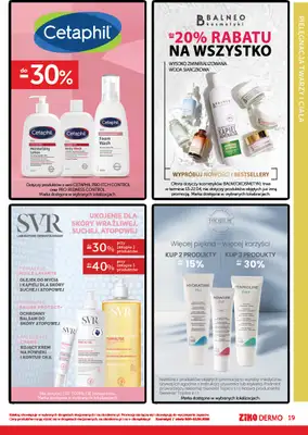 Ziko Dermo - gazetka promocyjna Gazetka Wiosenne hity cenowe od czwartku 09.04 do środy 22.04 - strona 19