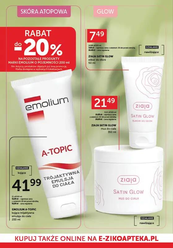Ziko Dermo - gazetka promocyjna Gazetka Wiosenne hity cenowe od czwartku 09.04 do środy 22.04 - strona 10