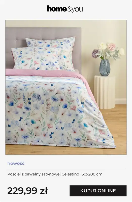 home&you - gazetka promocyjna Nowości: pościele od piątku 03.04 do soboty 11.04 - strona 5