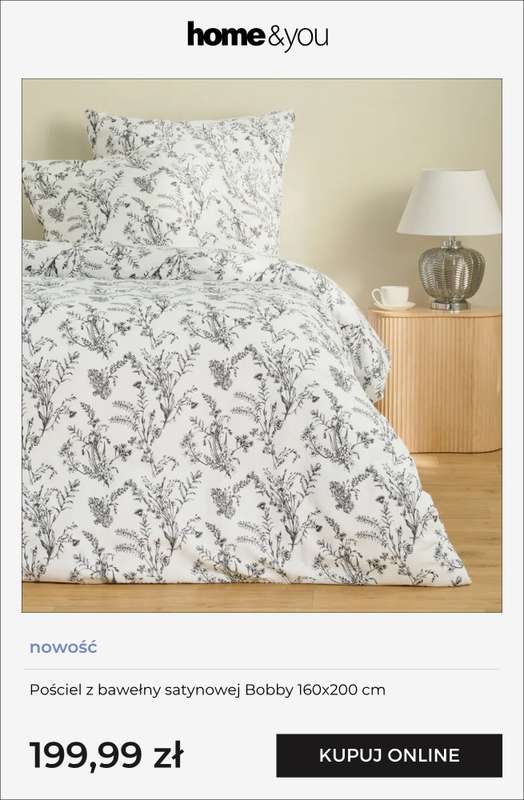 home&you - gazetka promocyjna Nowości: pościele od piątku 03.04 do soboty 11.04 - strona 7