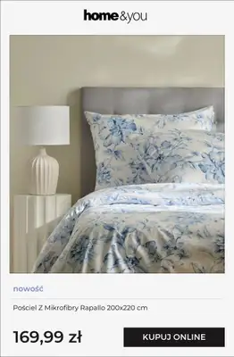 home&you - gazetka promocyjna Nowości: pościele od piątku 03.04 do soboty 11.04 - strona 9