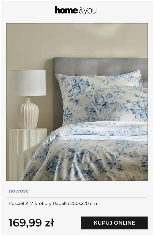 home&you - gazetka promocyjna Nowości: pościele od piątku 03.04 do soboty 11.04 - strona 9