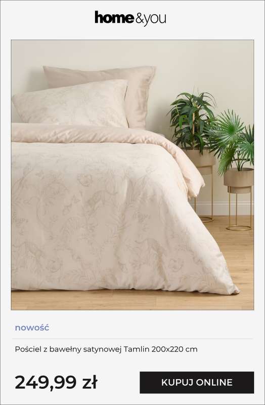 home&you - gazetka promocyjna Nowości: pościele od piątku 03.04 do soboty 11.04 - strona 3