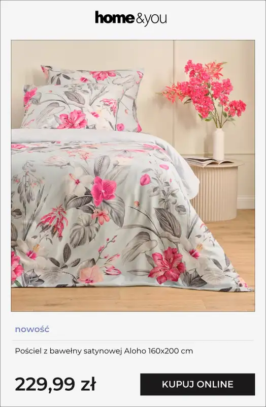 home&you - gazetka promocyjna Nowości: pościele od piątku 03.04 do soboty 11.04 - strona 10