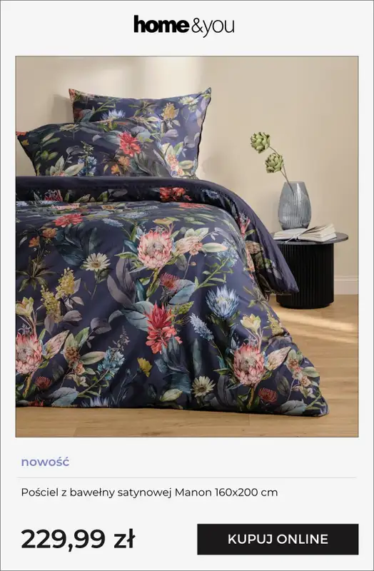 home&you - gazetka promocyjna Nowości: pościele od piątku 03.04 do soboty 11.04 - strona 4