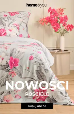 home&you - gazetka promocyjna Nowości: pościele od piątku 03.04 do soboty 11.04