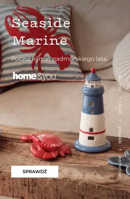 home&you - gazetka promocyjna Seaside Marine od soboty 04.04 do piątku 10.04