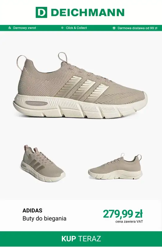 Deichmann - gazetka promocyjna Sneakersy damskie w biegowym stylu od soboty 04.04  - strona 3