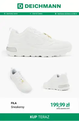 Deichmann - gazetka promocyjna Sneakersy damskie w biegowym stylu od soboty 04.04  - strona 11