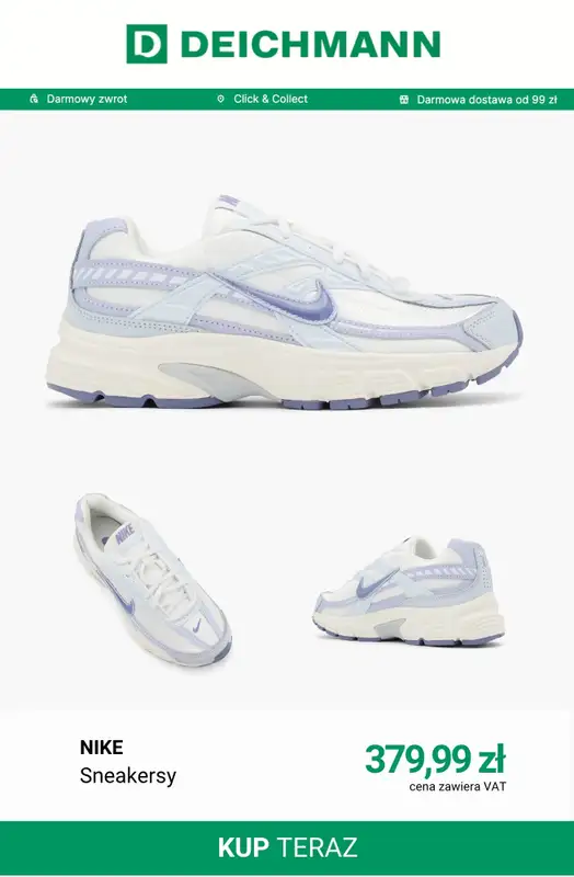 Deichmann - gazetka promocyjna Sneakersy damskie w biegowym stylu od soboty 04.04  - strona 10