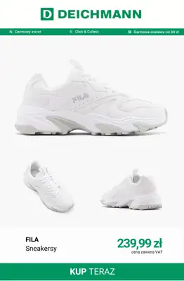 Deichmann - gazetka promocyjna Sneakersy damskie w biegowym stylu od soboty 04.04  - strona 2