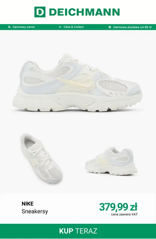 Deichmann - gazetka promocyjna Sneakersy damskie w biegowym stylu od soboty 04.04  - strona 5