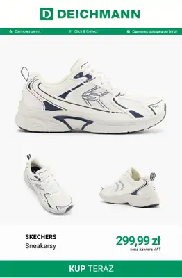 Deichmann - gazetka promocyjna Sneakersy damskie w biegowym stylu od soboty 04.04  - strona 4