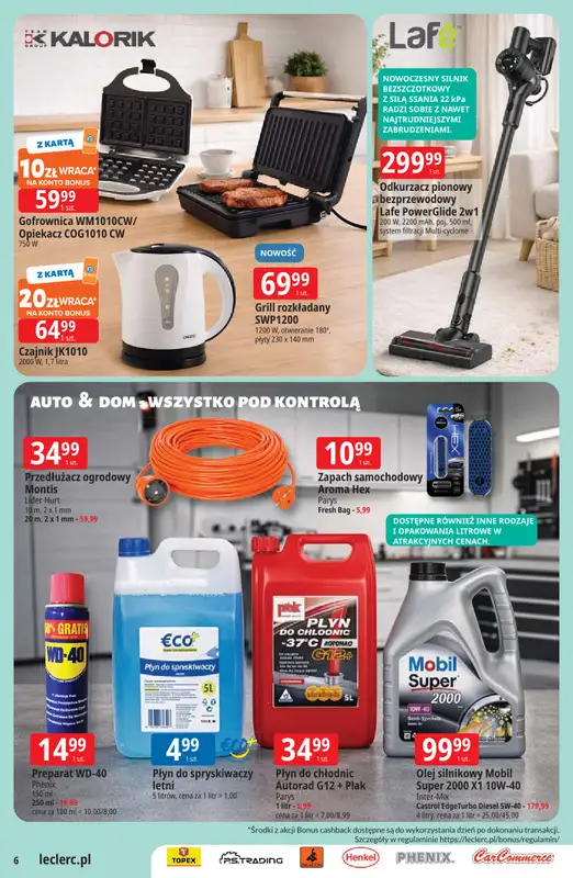 Leclerc - gazetka promocyjna Oferta E.Leclerc od środy 08.04 do soboty 18.04 - strona 6