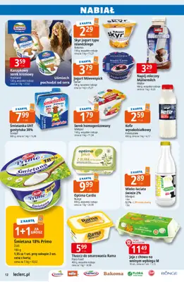 Leclerc - gazetka promocyjna Oferta E.Leclerc od środy 08.04 do soboty 18.04 - strona 12