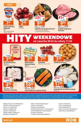 Leclerc - gazetka promocyjna Oferta E.Leclerc od środy 08.04 do soboty 18.04 - strona 24