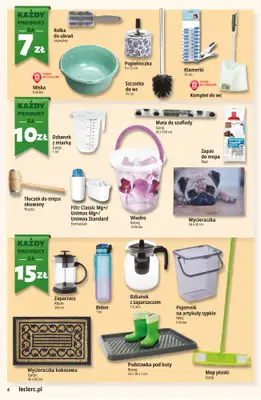 Leclerc - gazetka promocyjna Oferta E.Leclerc od środy 08.04 do soboty 18.04 - strona 4