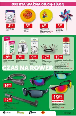 Leclerc - gazetka promocyjna Oferta E.Leclerc od środy 08.04 do soboty 18.04 - strona 7