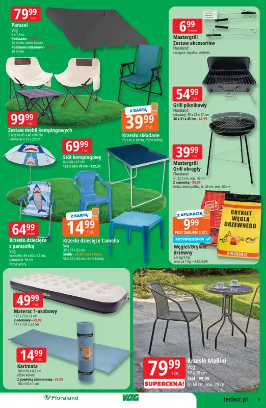 Leclerc - gazetka promocyjna Oferta E.Leclerc od środy 08.04 do soboty 18.04 - strona 9