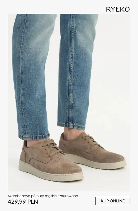 Ryłko - gazetka promocyjna Męskie obuwie WIOSENNE od poniedziałku 06.04  - strona 10