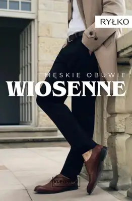 Ryłko - gazetka promocyjna Męskie obuwie WIOSENNE od poniedziałku 06.04 