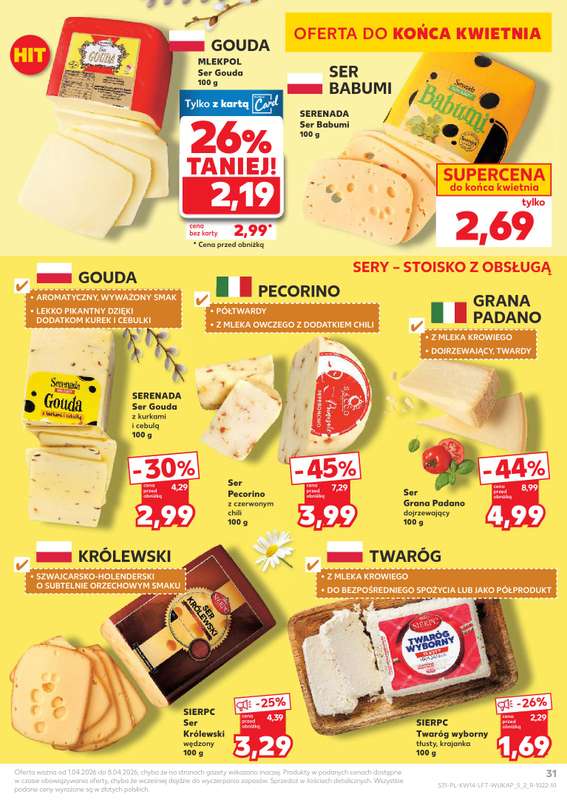 Kaufland - gazetka promocyjna Gazetka Tygodnia od czwartku 09.04 do środy 15.04 - strona 31
