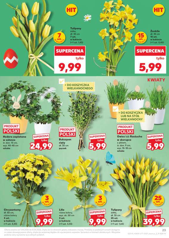 Kaufland - gazetka promocyjna Gazetka Tygodnia od czwartku 09.04 do środy 15.04 - strona 23