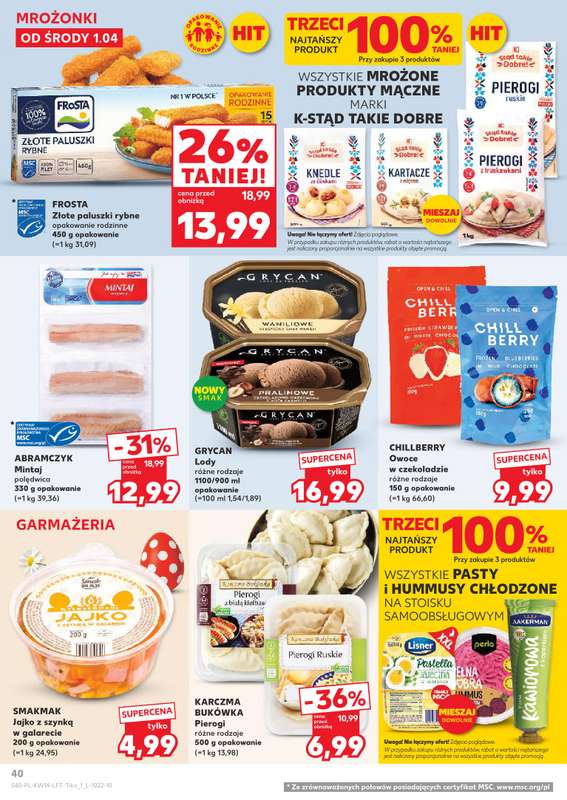 Kaufland - gazetka promocyjna Gazetka Tygodnia od czwartku 09.04 do środy 15.04 - strona 40