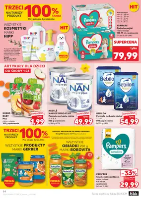 Kaufland - gazetka promocyjna Gazetka Tygodnia od czwartku 09.04 do środy 15.04 - strona 54