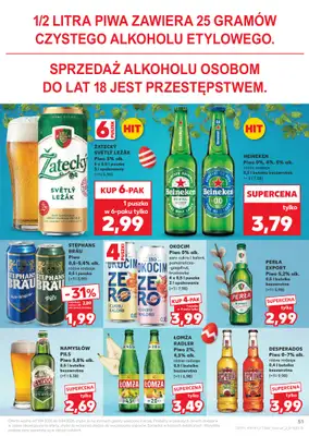Kaufland - gazetka promocyjna Gazetka Tygodnia od czwartku 09.04 do środy 15.04 - strona 51