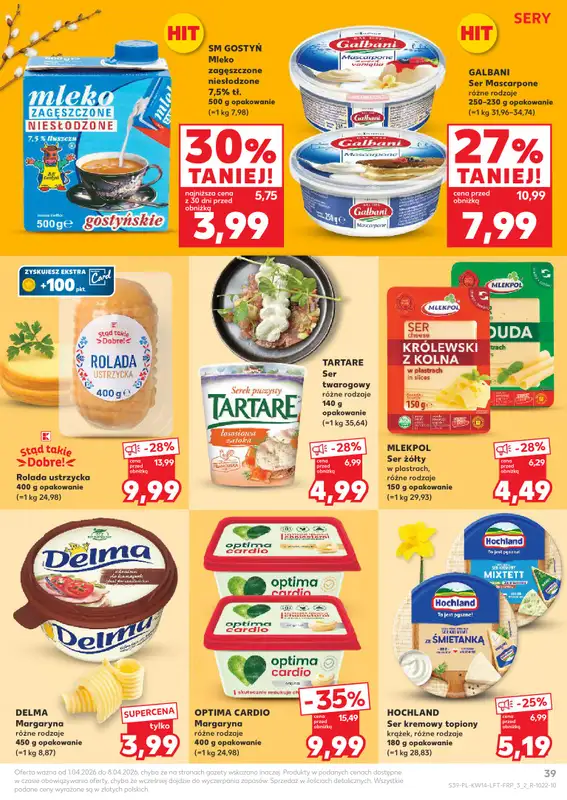 Kaufland - gazetka promocyjna Gazetka Tygodnia od czwartku 09.04 do środy 15.04 - strona 39
