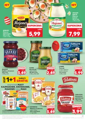 Kaufland - gazetka promocyjna Gazetka Tygodnia od czwartku 09.04 do środy 15.04 - strona 21