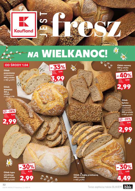 Kaufland - gazetka promocyjna Gazetka Tygodnia od czwartku 09.04 do środy 15.04 - strona 32