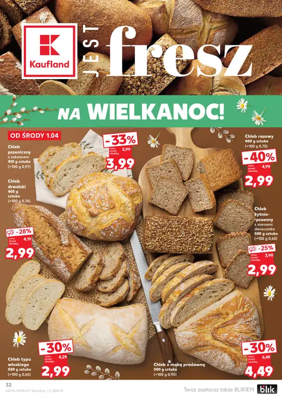 Kaufland - gazetka promocyjna Gazetka Tygodnia od czwartku 09.04 do środy 15.04 - strona 32