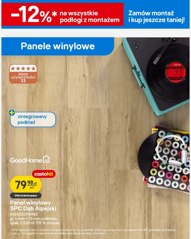 Castorama - gazetka promocyjna Podłogi, gresy, drzwi od wtorku 07.04 do wtorku 21.04 - strona 7