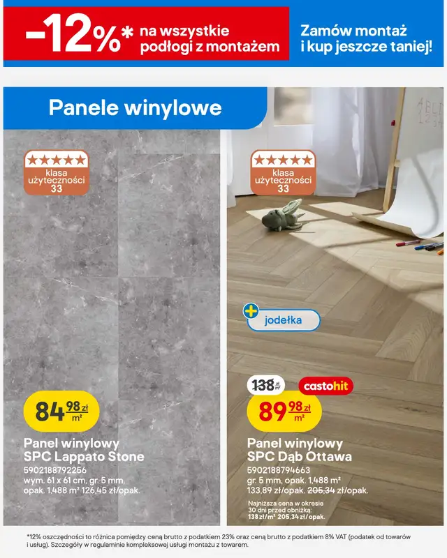 Castorama - gazetka promocyjna Podłogi, gresy, drzwi od wtorku 07.04 do wtorku 21.04 - strona 9