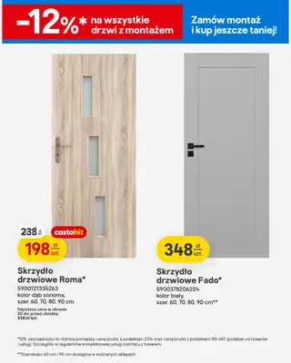 Castorama - gazetka promocyjna Podłogi, gresy, drzwi od wtorku 07.04 do wtorku 21.04 - strona 23
