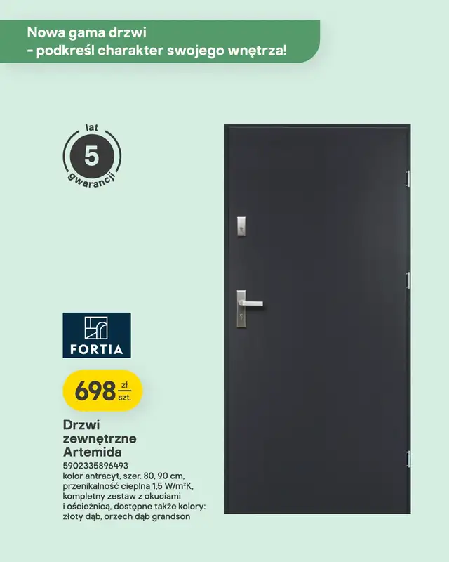 Castorama - gazetka promocyjna Podłogi, gresy, drzwi od wtorku 07.04 do wtorku 21.04 - strona 29