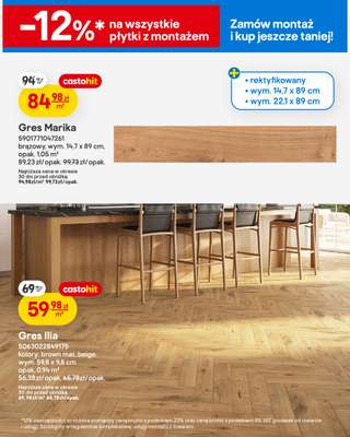 Castorama - gazetka promocyjna Podłogi, gresy, drzwi od wtorku 07.04 do wtorku 21.04 - strona 13