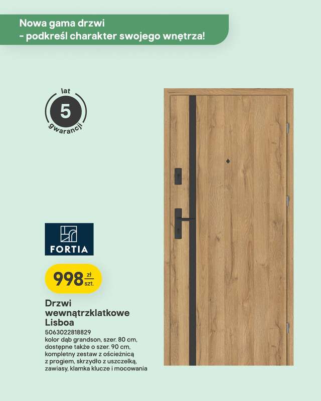 Castorama - gazetka promocyjna Podłogi, gresy, drzwi od wtorku 07.04 do wtorku 21.04 - strona 28