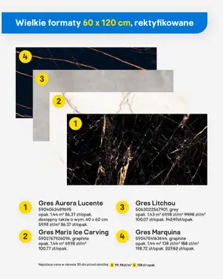 Castorama - gazetka promocyjna Podłogi, gresy, drzwi od wtorku 07.04 do wtorku 21.04 - strona 15