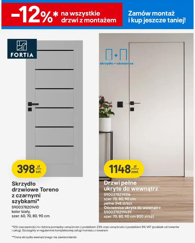 Castorama - gazetka promocyjna Podłogi, gresy, drzwi od wtorku 07.04 do wtorku 21.04 - strona 24