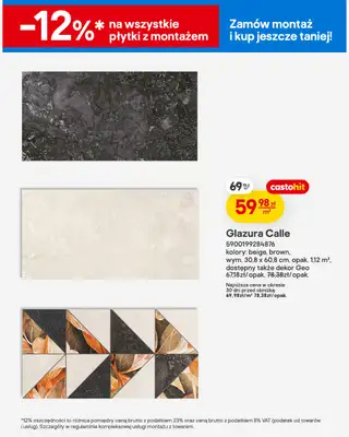 Castorama - gazetka promocyjna Podłogi, gresy, drzwi od wtorku 07.04 do wtorku 21.04 - strona 17